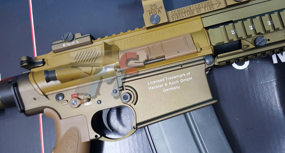 Umarex (VFC) G28 Gas Blow Back Rifle (TAN)(Limited Deluxe Version) - Click Image to Close